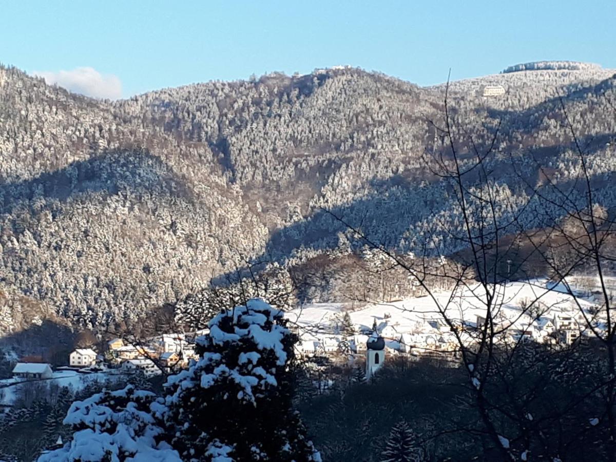 Ferienwohnung Schwarzwaldblick Bühlertal Exterior foto